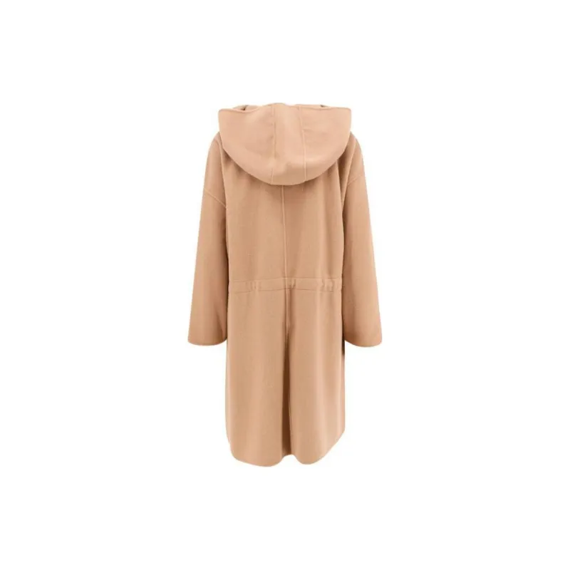 MaxMara Miele Drawstring Coat-1