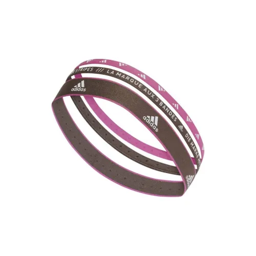 Adidas Polyamide Polyester Elastane Hair Bands Unisex Brown