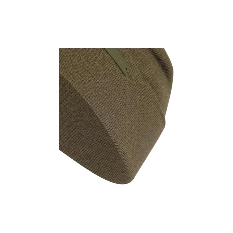 Adidas Acrylic, Acrylic Fiber, Recycled Acrylic Beanies Unisex Olive Green-1
