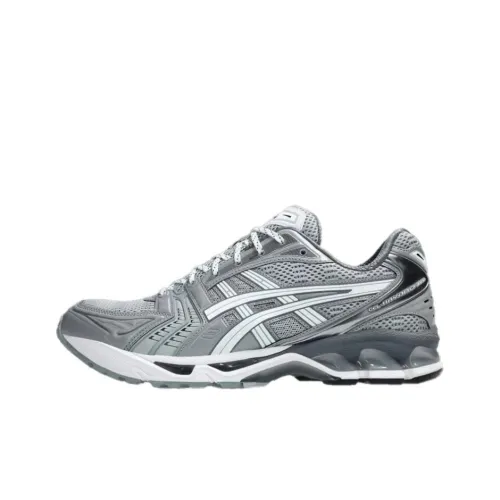 Beauty & Youth x Asics Gel Kayano 14 Anti Slip Wear Resistant Low Top Running Shoes Unisex Silver Gray