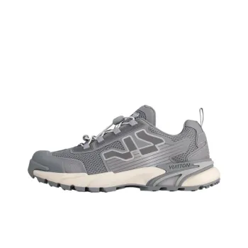 LOUIS VUITTON Low Top Casual Shoes Men's Gray
