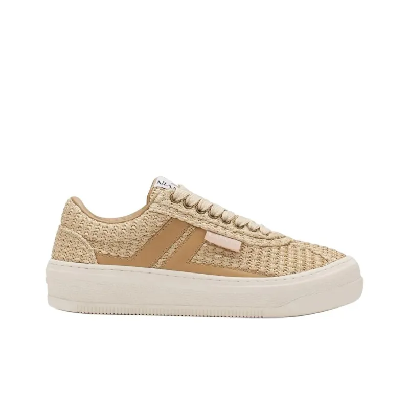 Lanvin Cash Skateboard Shoes Unisex Brown-1