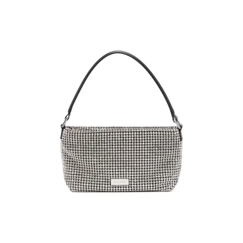 Self portrait Polyester Handbag Small Size Women's Silver