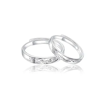 FOREVER MELODY 999 Fine Silver Rings Unisex