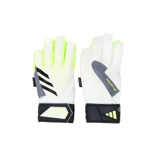 Adidas Polyester, Polyurethane Sports Gloves Kids' White