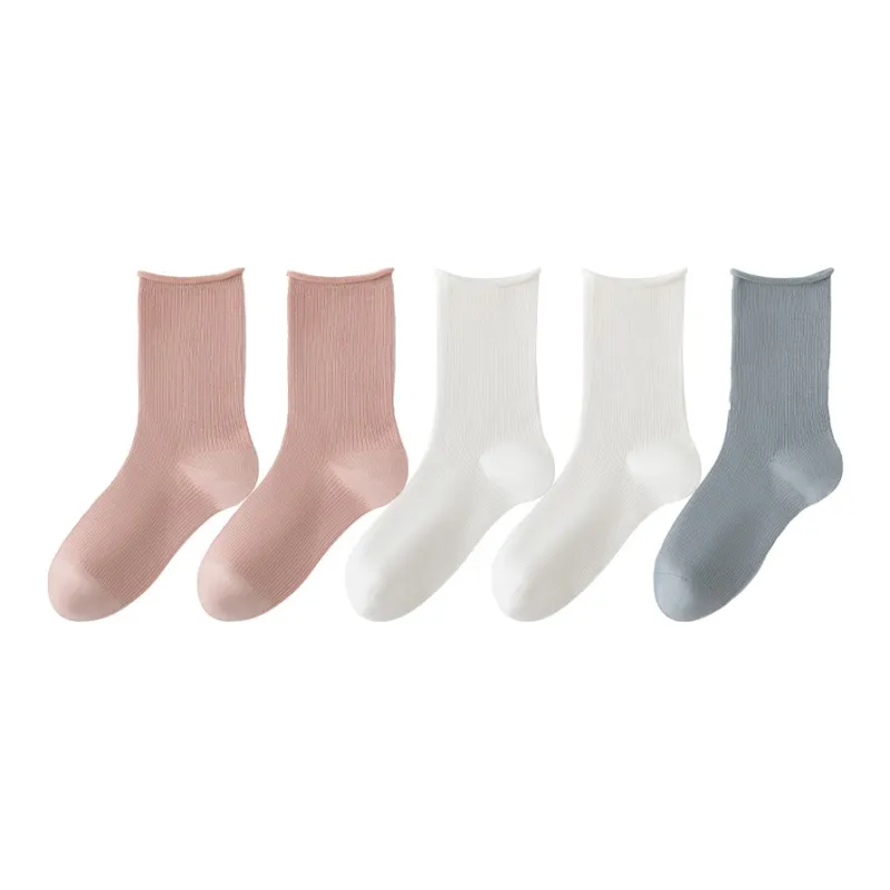 MIIOW Mid-Calf Socks Women's 2 Pack-15