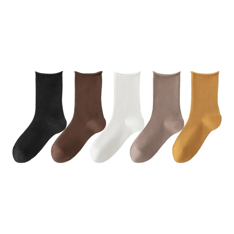MIIOW Mid-Calf Socks Women's 2 Pack-12
