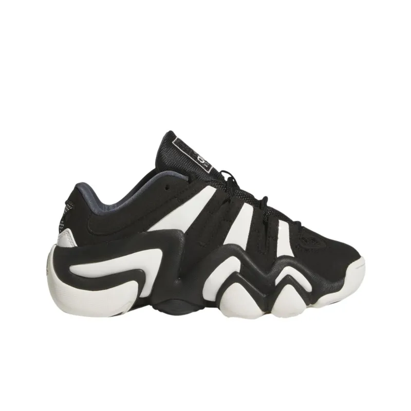 Adidas Crazy 8 Cushioning Wear Resistant Low Top Casual Shoes Unisex Black-1