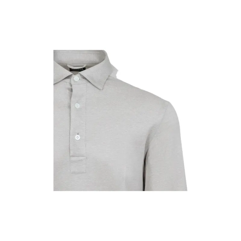 Ermenegildo Zegna Long Sleeved Polo Shirt-2