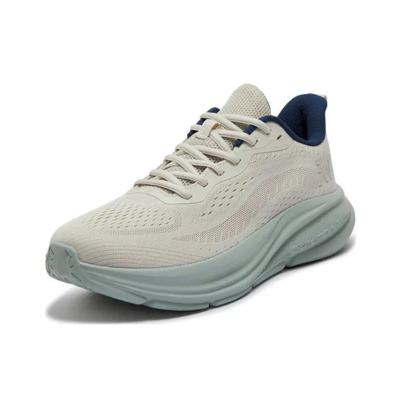 361° Breathable And Slip Resistant Low Top Sprint Running Shoes Men's Gray Green-1