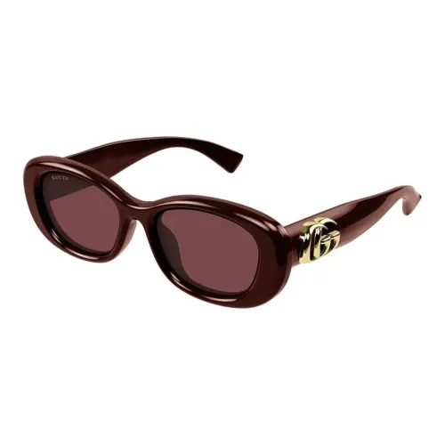 GUCCI Oval Frame Sunglasses