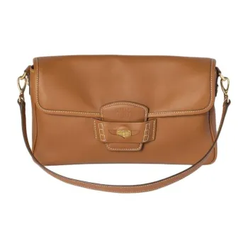 MIU MIU Penny Calfskin Crossbody Bag, Shoulder Bag Women's Brandy