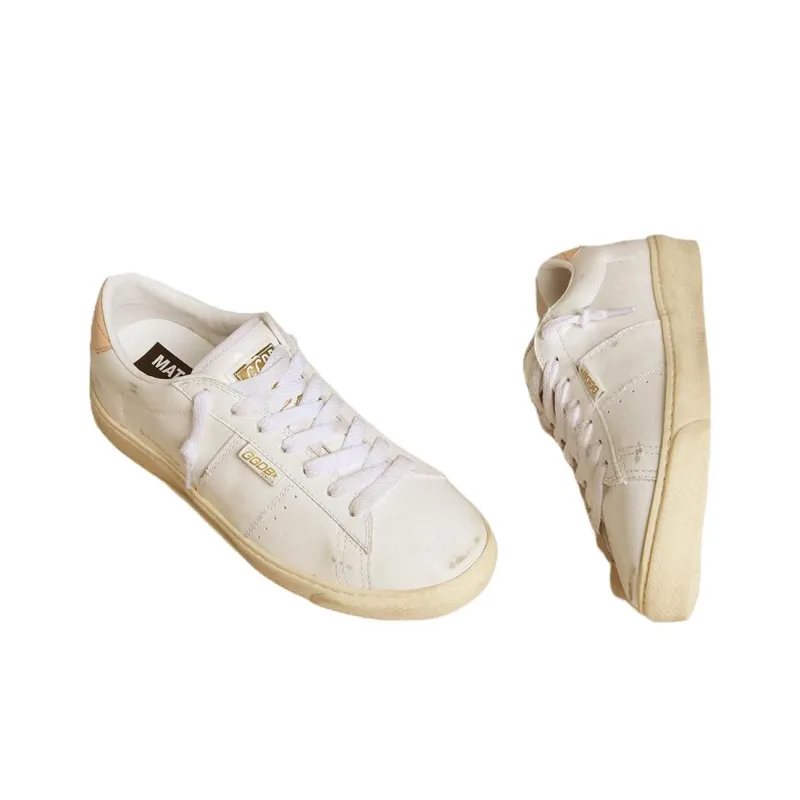 Golden Goose Matchstar Low-Top Skateboard Shoes Women's White-2