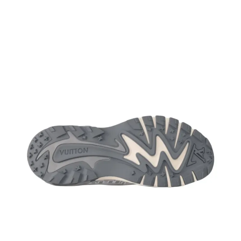 LOUIS VUITTON Low-Top Casual Shoes Men's Gray-5