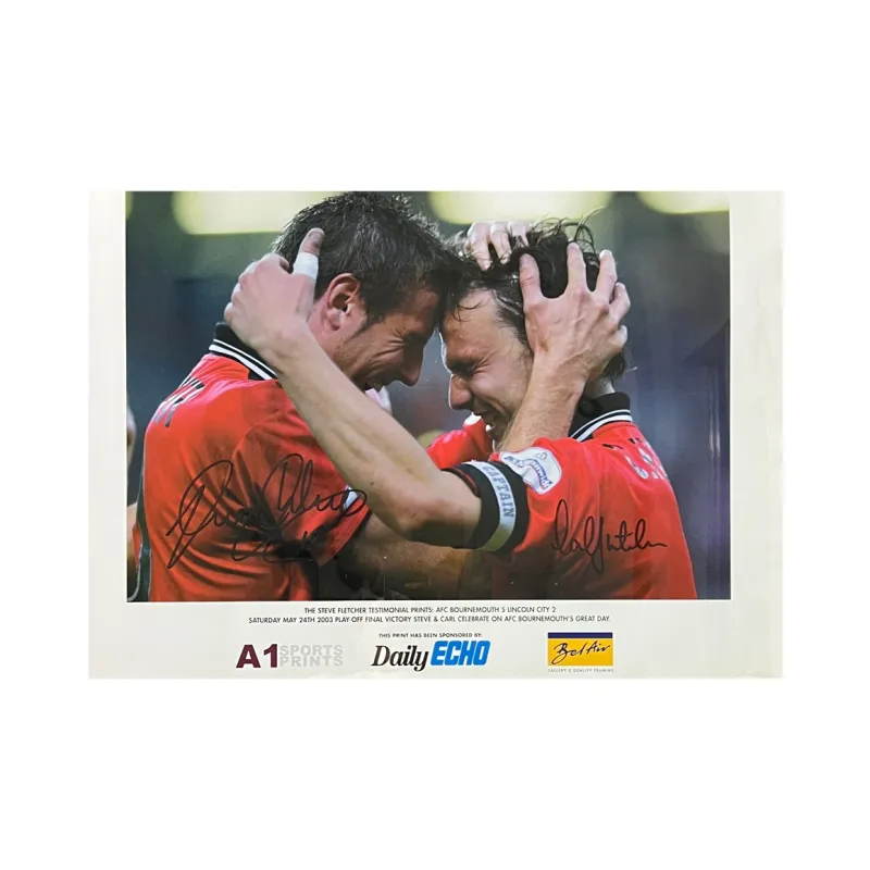 ICONS.com Double Signed Poster 53.8x64cm Men's-3