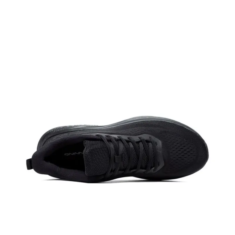 361° Breathable And Wear resistant Low Top Sprint Running Shoes Men's Black-4
