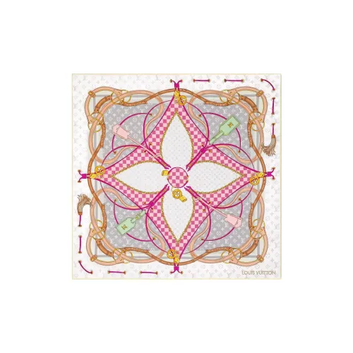 LOUIS VUITTON M96124 Flower And Straps Square 90
