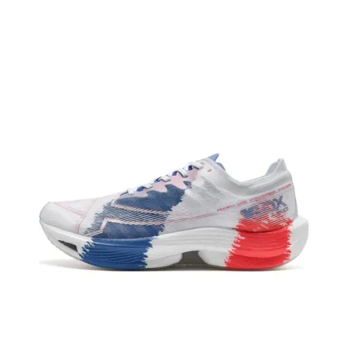 XTEP 160X 5.0 Wear Resistant Slip Resistant Low Top Marathon Running Shoes Women's Triumph Color Scheme