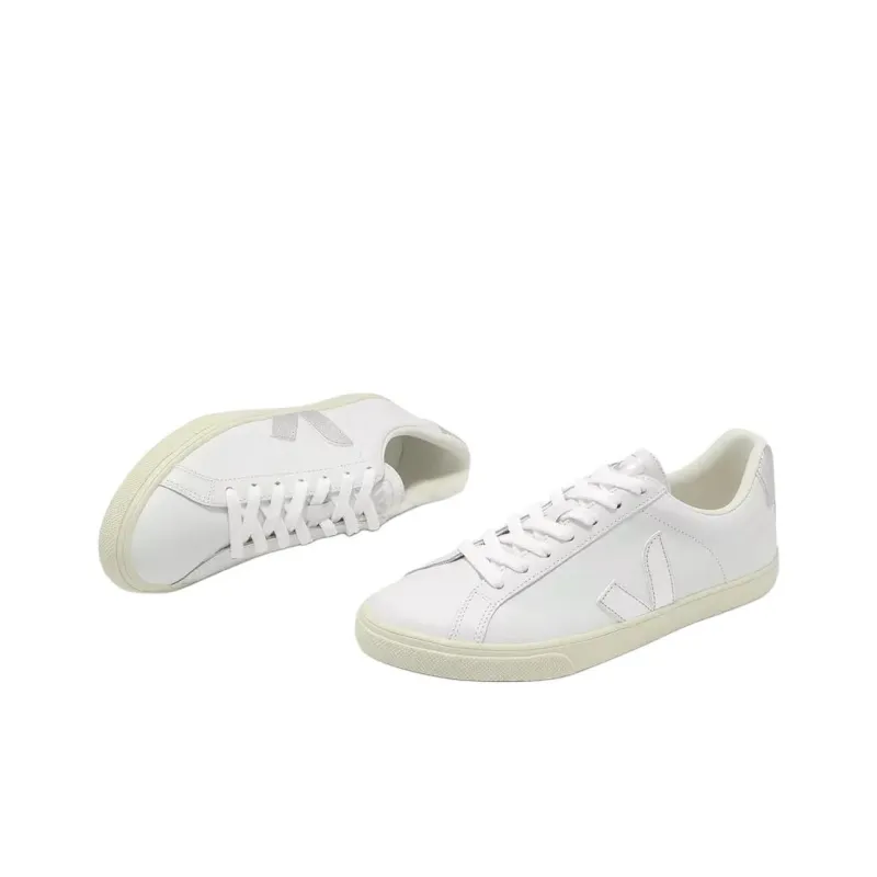 VEJA Esplar Low Top Skateboard Shoes Women's White-4
