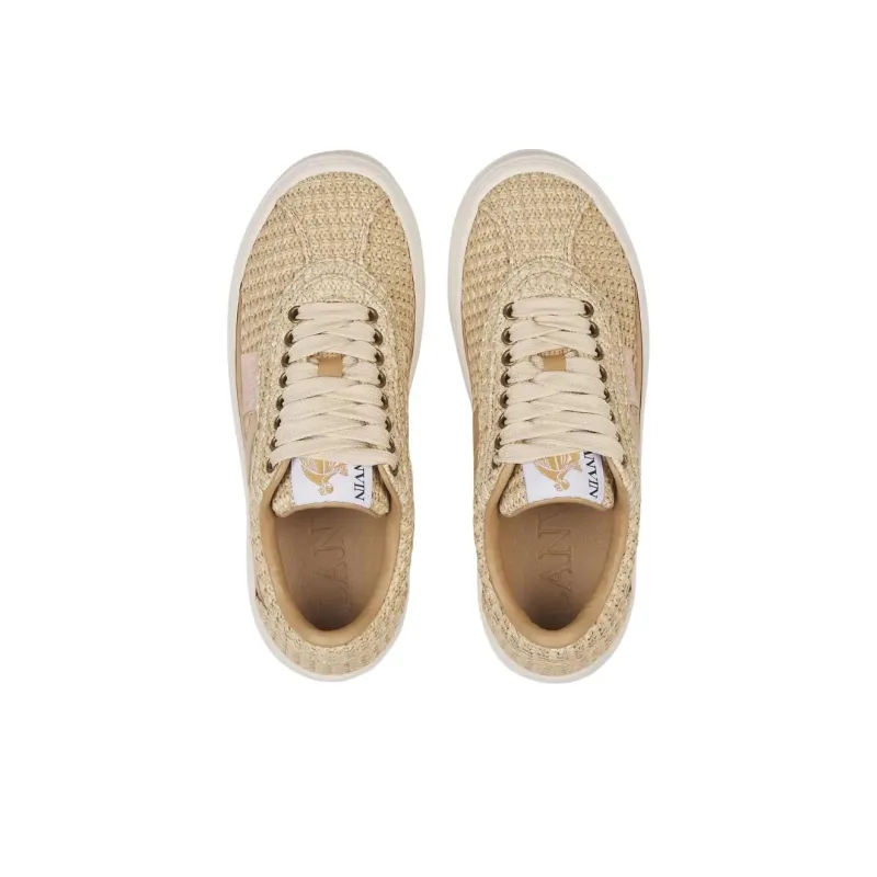 Lanvin Cash Skateboard Shoes Unisex Brown-3