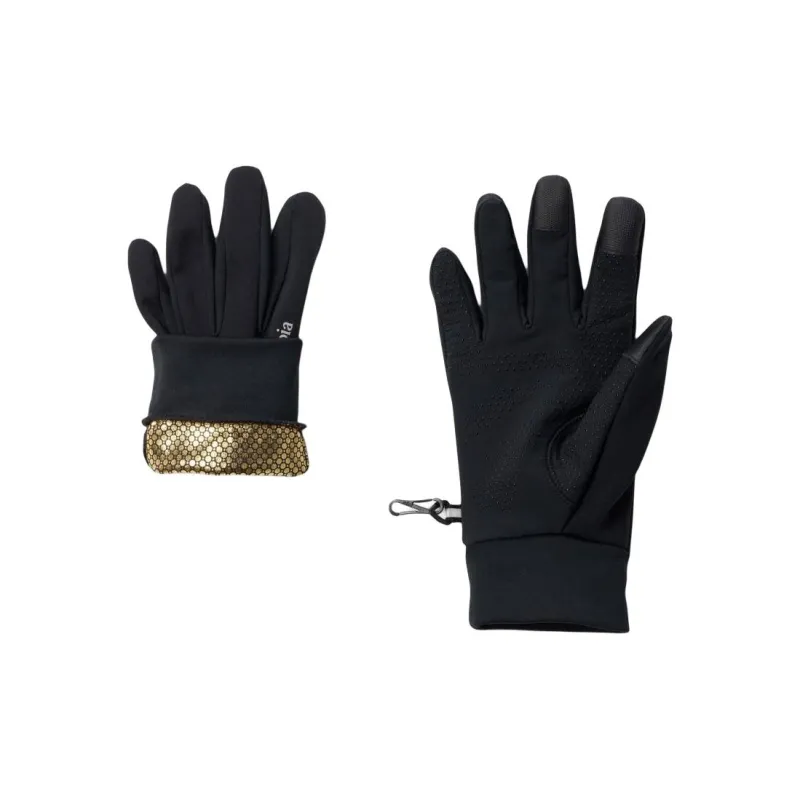 Columbia Polyester Gloves Men's Black-1