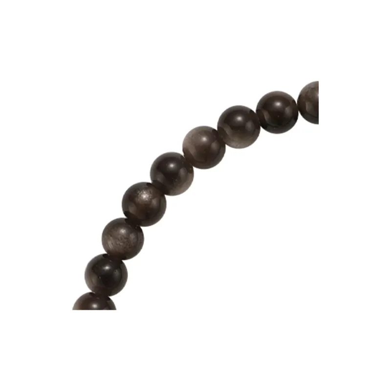 BABAMA Obsidian Beaded Bracelet, Cute Tiger Unisex-1