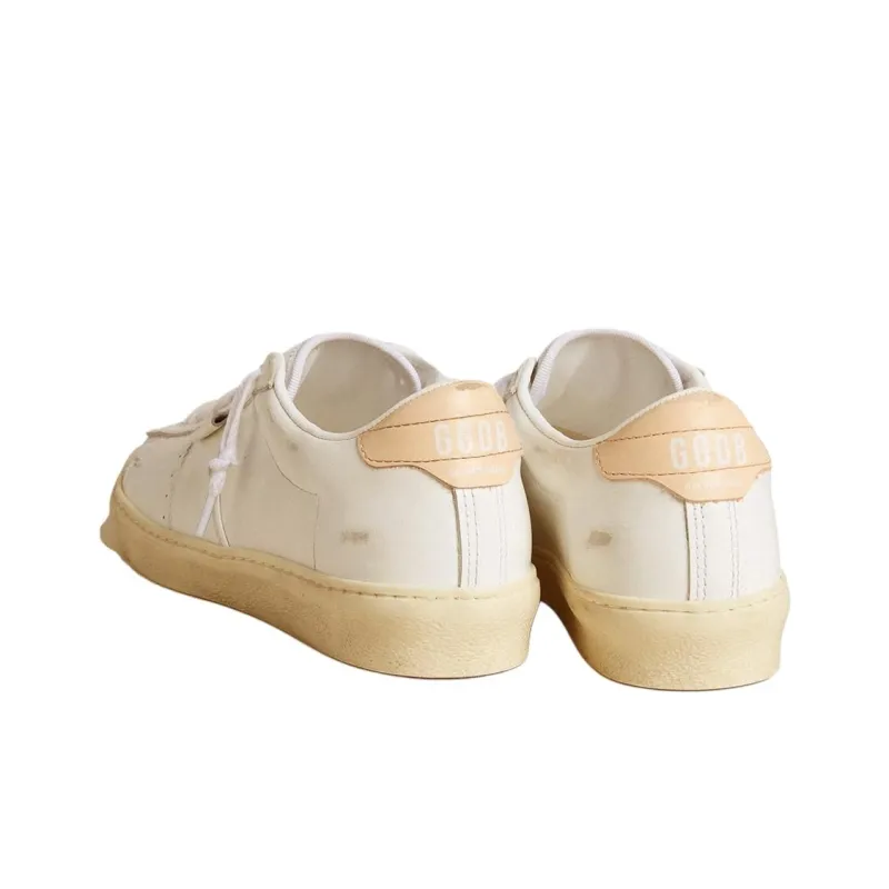 Golden Goose Matchstar Low-Top Skateboard Shoes Women's White-3