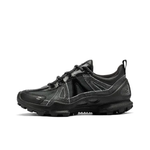 Natacha x Ecco BIOM C-TRAIL Trail Slip-Resistant Low-Top Trekking Shoes Women's Black