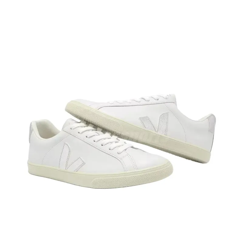 VEJA Esplar Low Top Skateboard Shoes Women's White-3