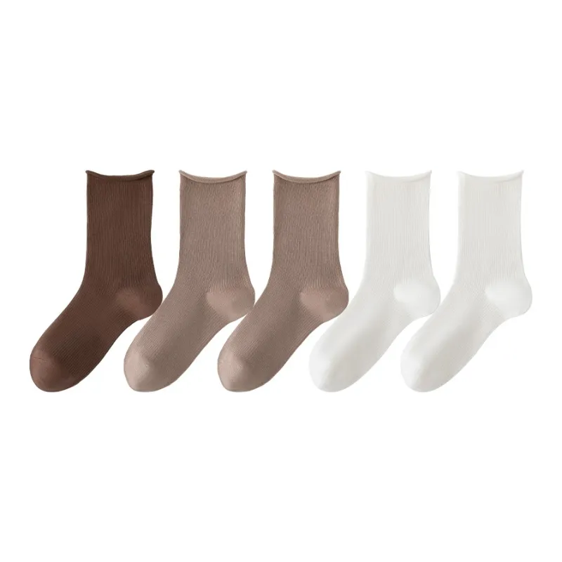 MIIOW Mid-Calf Socks Women's 2 Pack-22