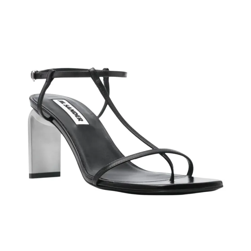JIL SANDER Strap Sandals Women's Black-2