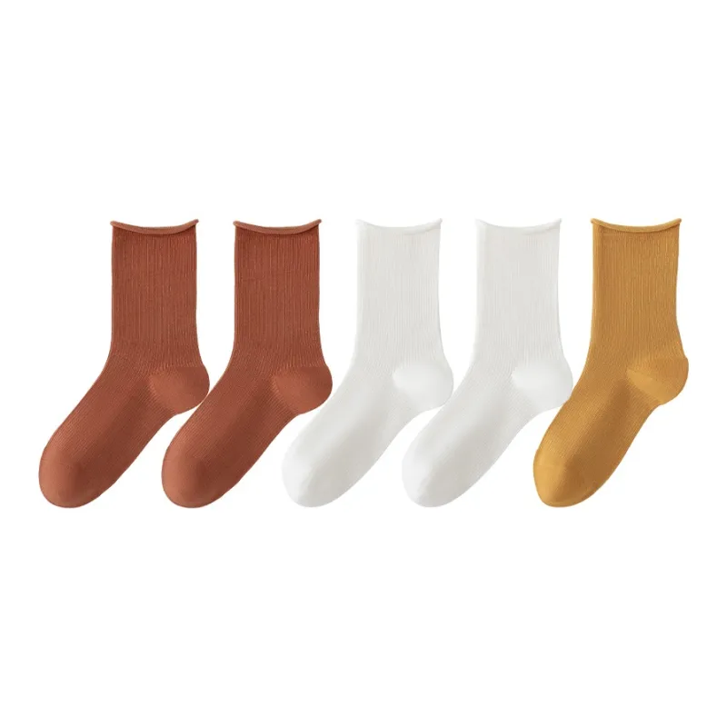 MIIOW Mid-Calf Socks Women's 2 Pack-18
