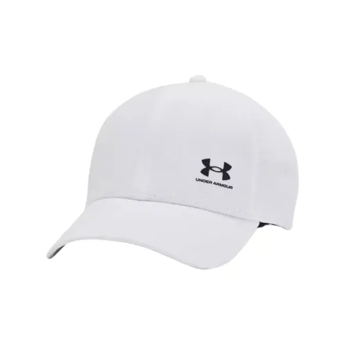 stampd black lambskin mesh paneled standard cap's White