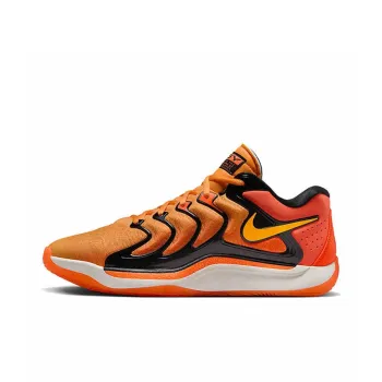 Nike KD 17 Anti Slip Wear Resistant Low Top Basketball Shoes Men's Orange