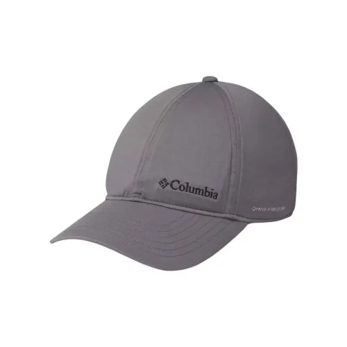 Columbia Elastane Polyester Baseball Caps Unisex Gray