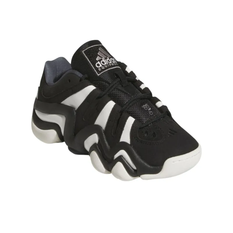 Adidas Crazy 8 Cushioning Wear Resistant Low Top Casual Shoes Unisex Black-2