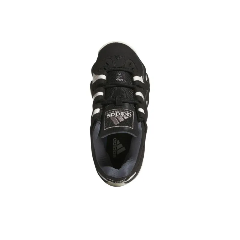 Adidas Crazy 8 Cushioning Wear Resistant Low Top Casual Shoes Unisex Black-3