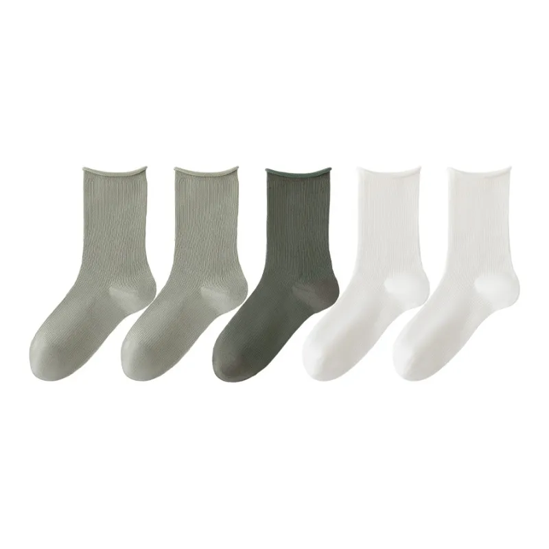 MIIOW Mid-Calf Socks Women's 2 Pack-26