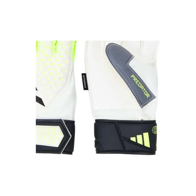 Adidas Polyester, Polyurethane Sports Gloves Kids' White-1
