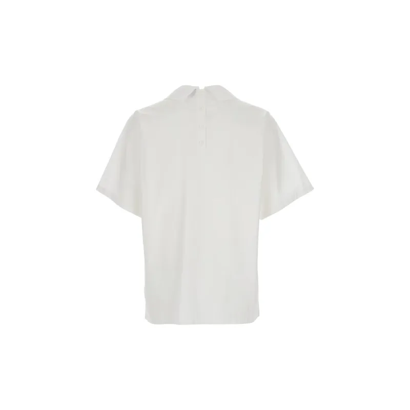 MSGM X Luke Edward Hall Sailors In Love Patch Shirt-1