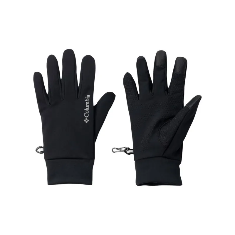 Columbia Polyester Gloves Men's Black-0