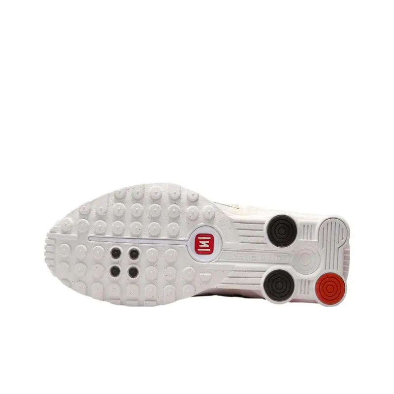 Nike Shox R4 White Phantom Picante Red Women's-4