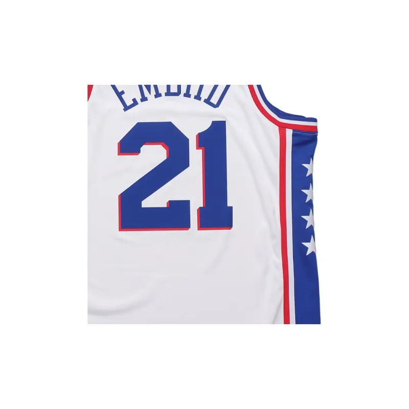 Nike X NBA Basketball Jerseys Men White-3