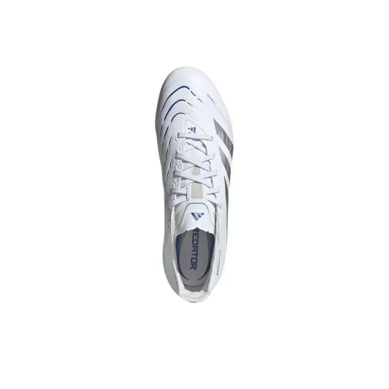 Adidas PREDATOR LEAGUE AG Short Rubber Studs HG Short Rubber Studs Anti-Slip Wear-Resistant Soccer Shoes Men's White-4