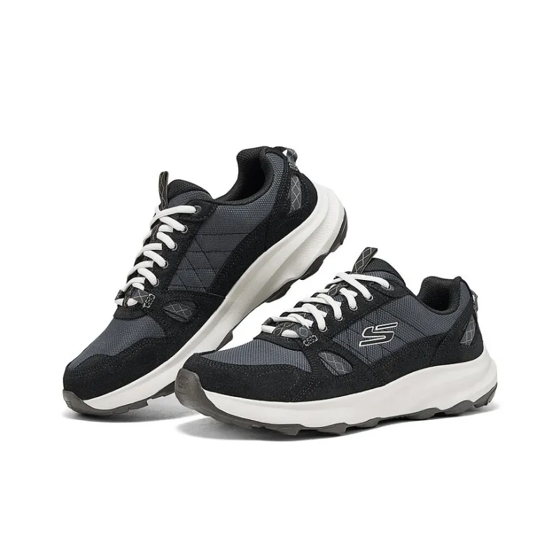 Skechers OUTDOOR MENS Anti Slip Wear Resistant Low Top Outdoor Shoes Men's Black Gray Color-2