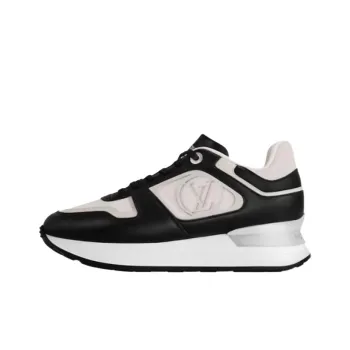LOUIS VUITTON Neo Run Away Low Top Casual Shoes Women's Black White