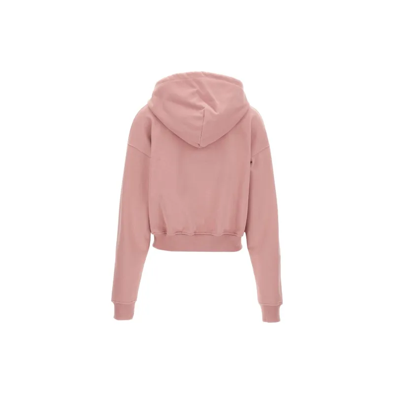 MOSCHINO Logo Printed Drawstring Hoodie-1
