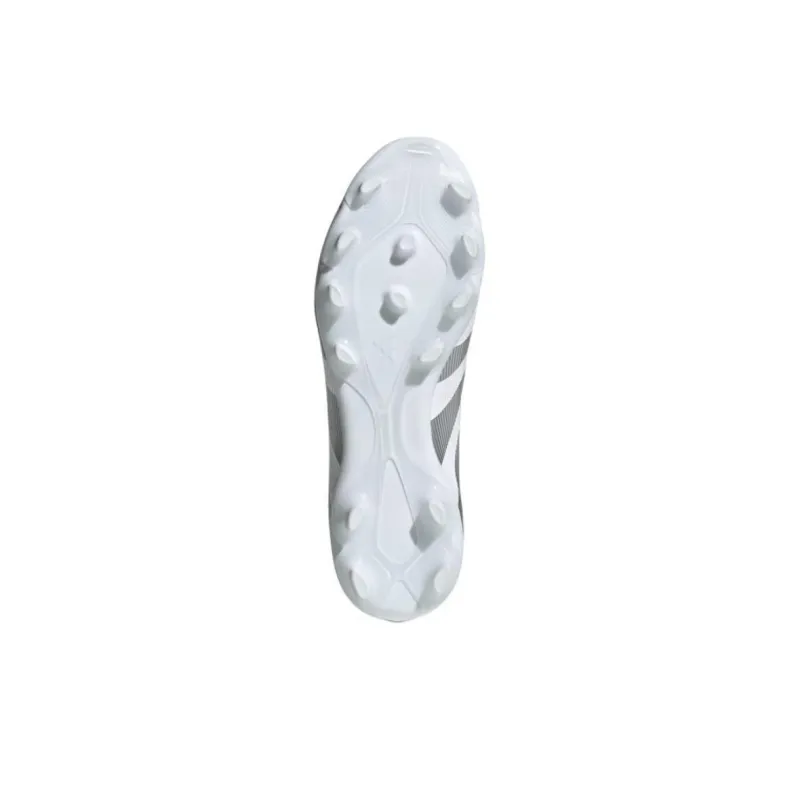 Adidas PREDATOR LEAGUE AG Short Rubber Studs HG Short Rubber Studs Anti-Slip Wear-Resistant Soccer Shoes Men's White-5