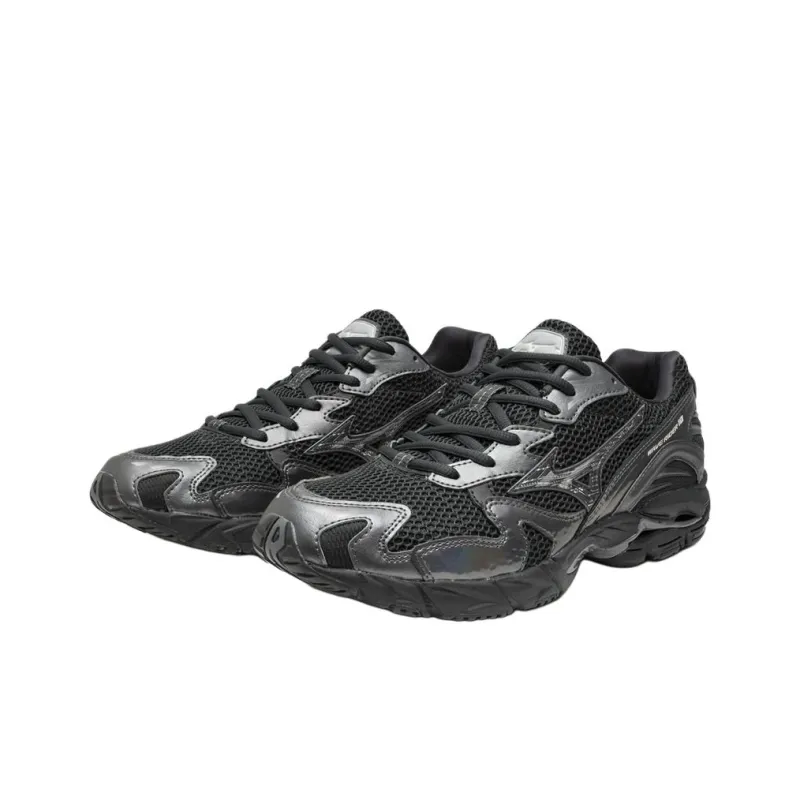 Mizuno Wave Rider 10 Black Sand Metallic Gray-2