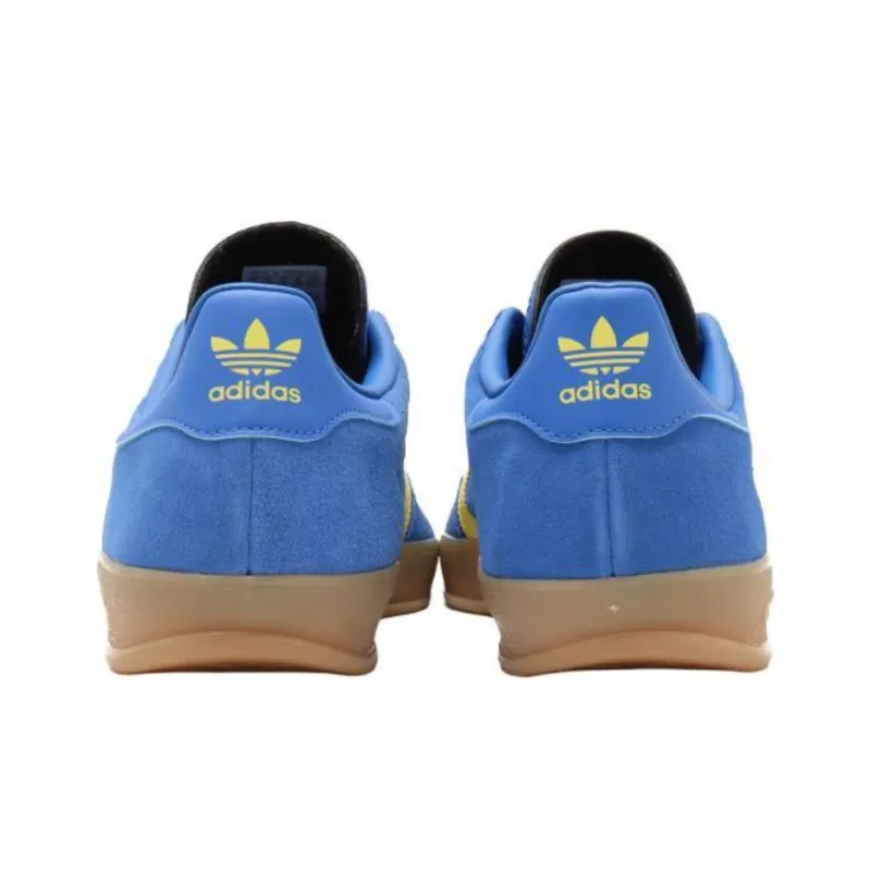 Adidas Gazelle Indoor Blue Pure Sulfur-4